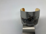Brass Cuff Bracelet 2 inch